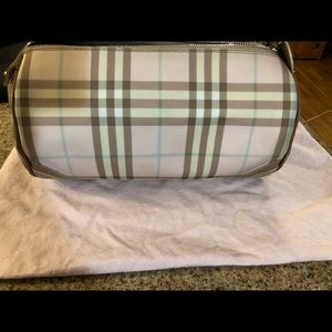 Burberry Pink Nova Check tumbler bag